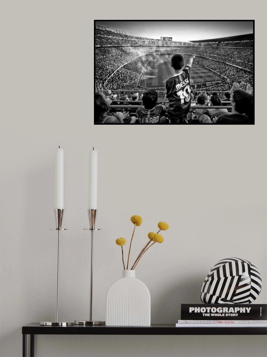 Cathedral of Football Poster och Canvastavla