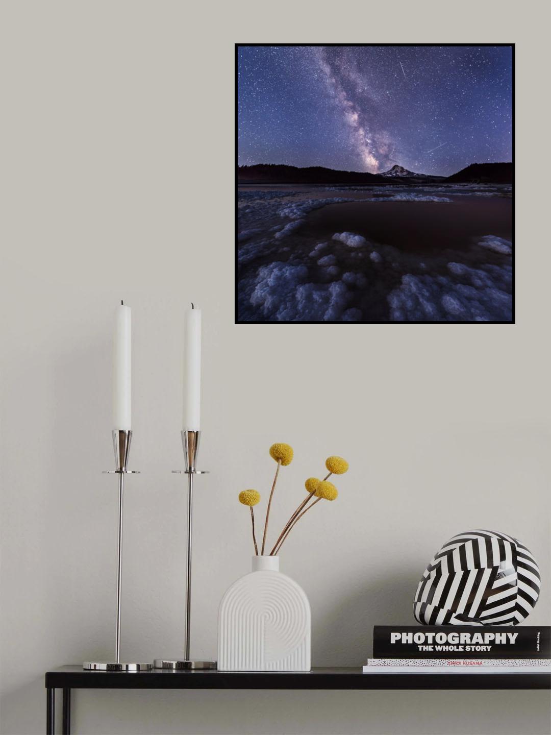 The Milky Way in late Summer. Poster och Canvastavla