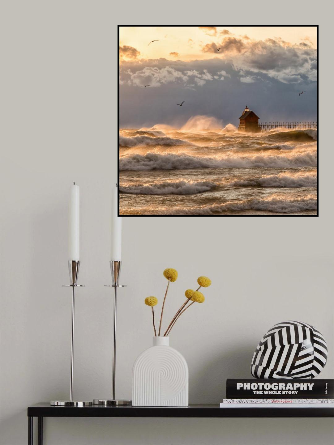 Ride the wave Poster och Canvastavla