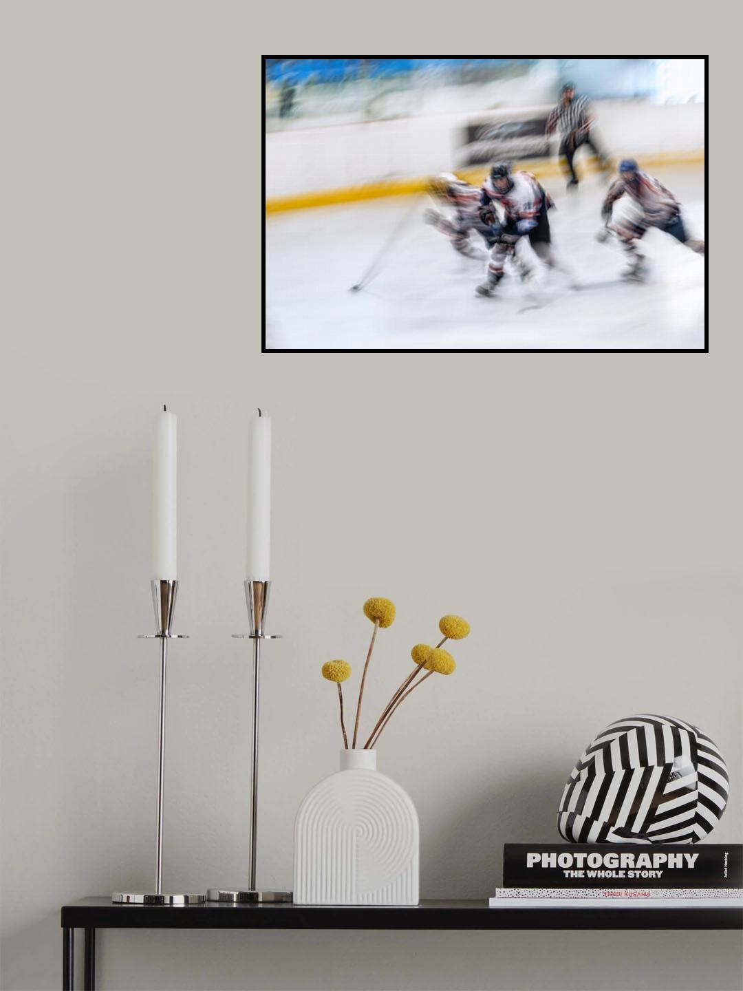 Hockey U18_3 Poster och Canvastavla
