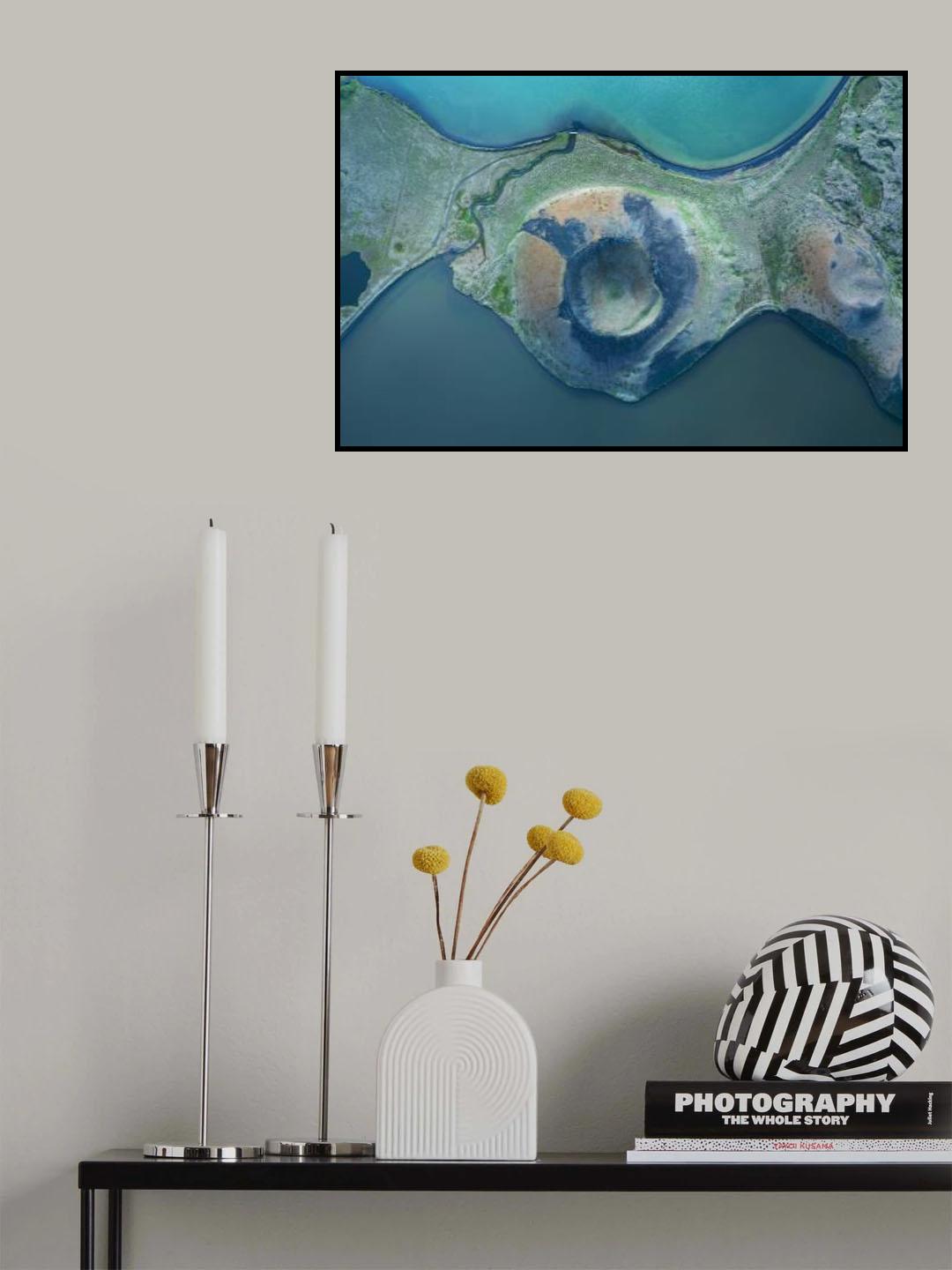 Lake Myvatn Poster och Canvastavla