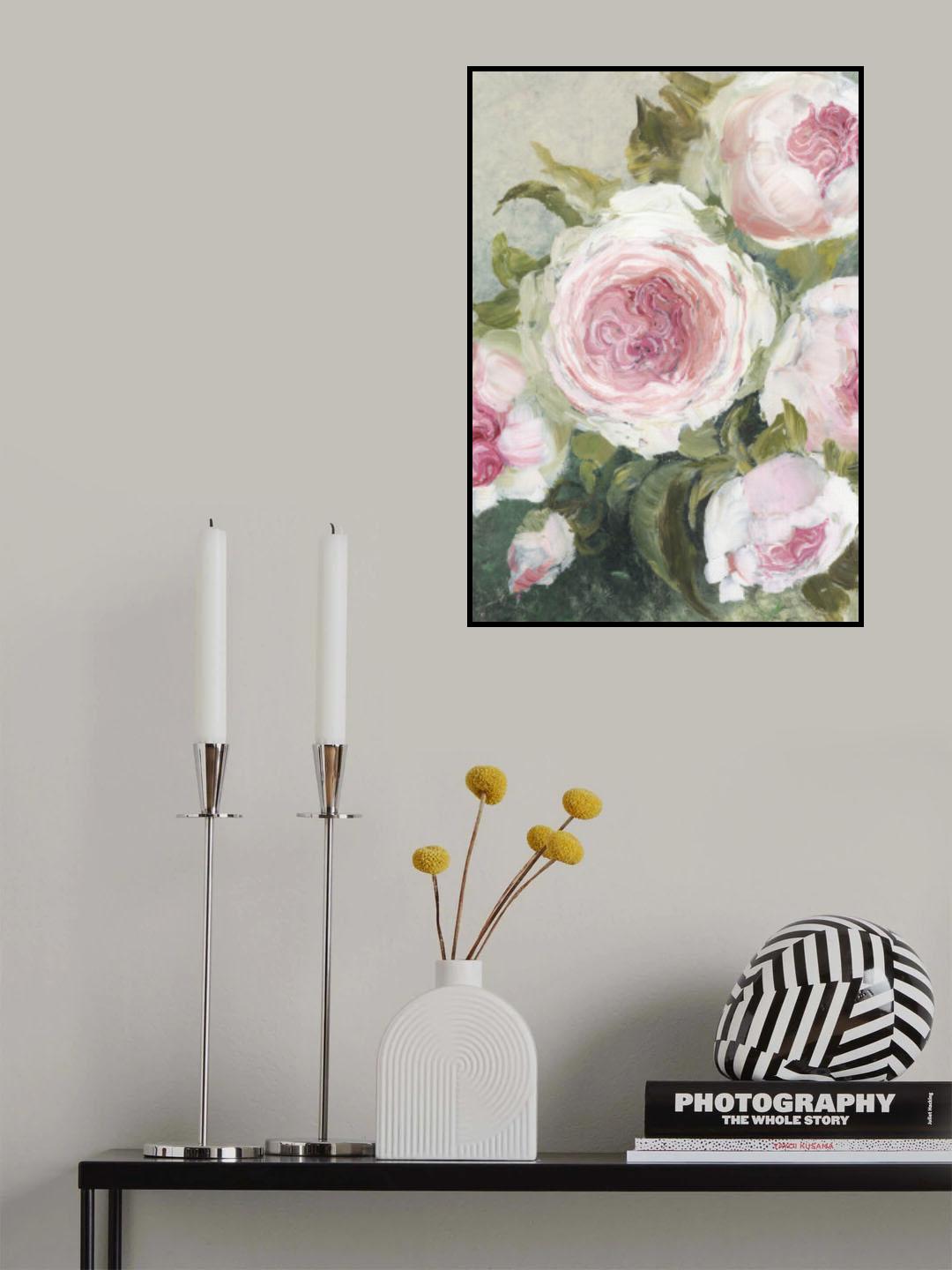 Freyia painterly florals Poster och Canvastavla