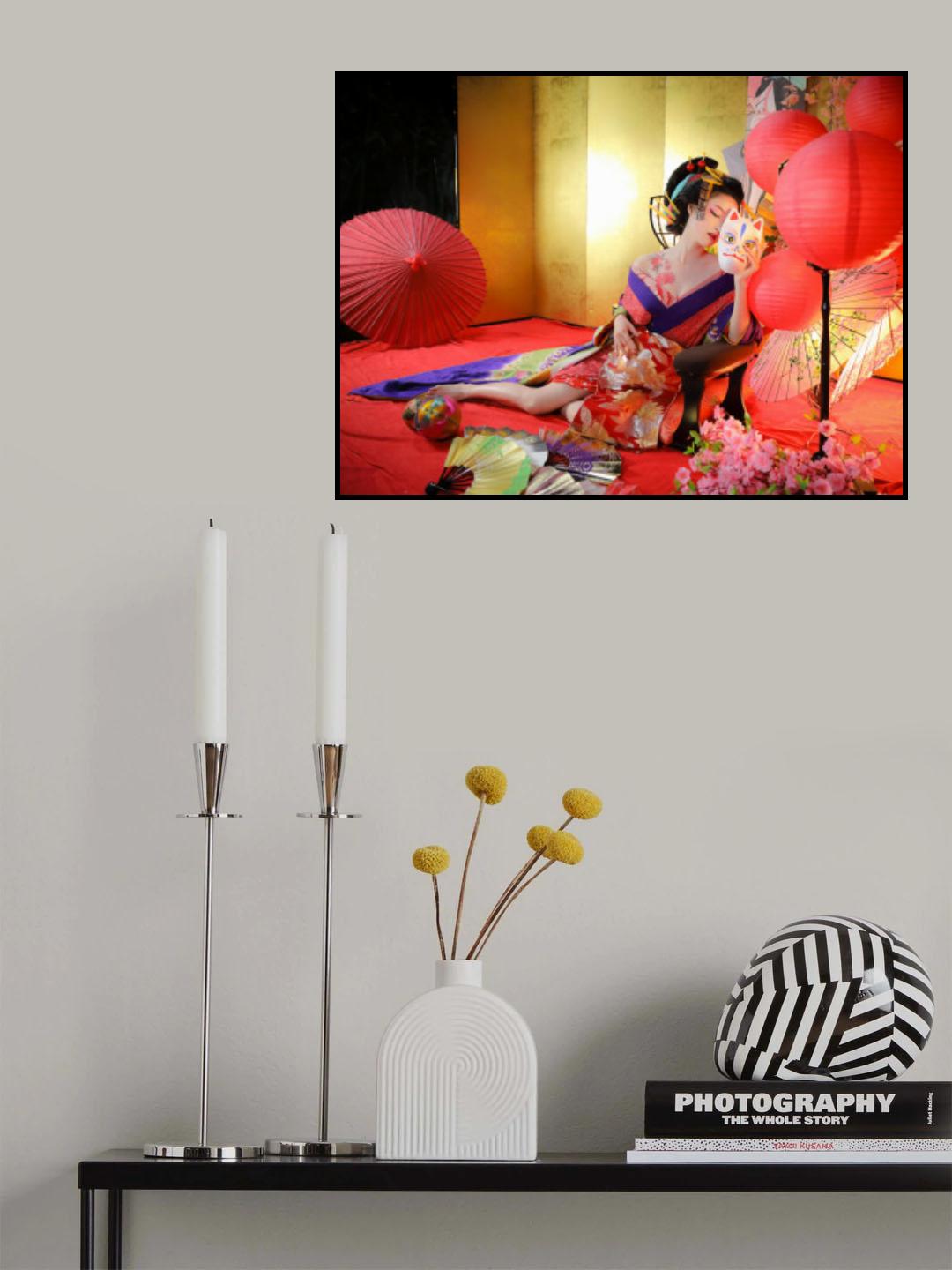 花魁 Poster och Canvastavla