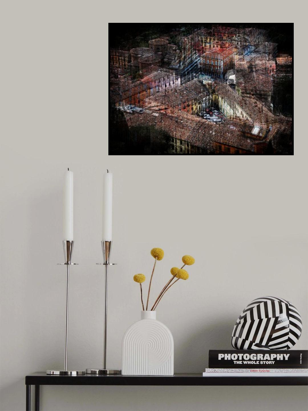Triangular square Poster och Canvastavla