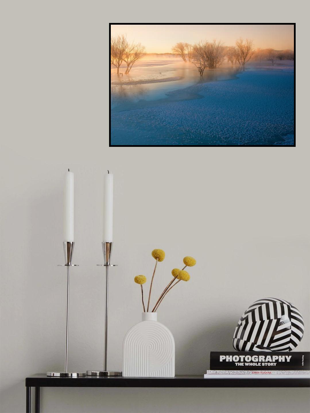 Ice and fire Poster och Canvastavla