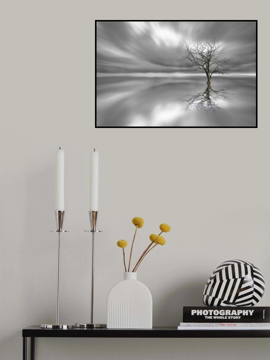 Ghost Tree Poster och Canvastavla