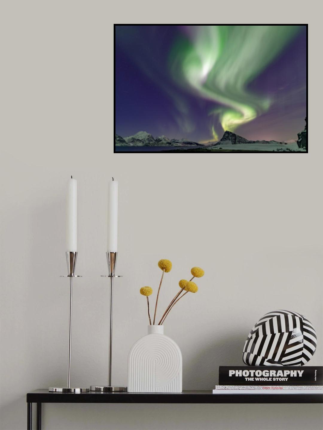 Celestial Dance Poster och Canvastavla
