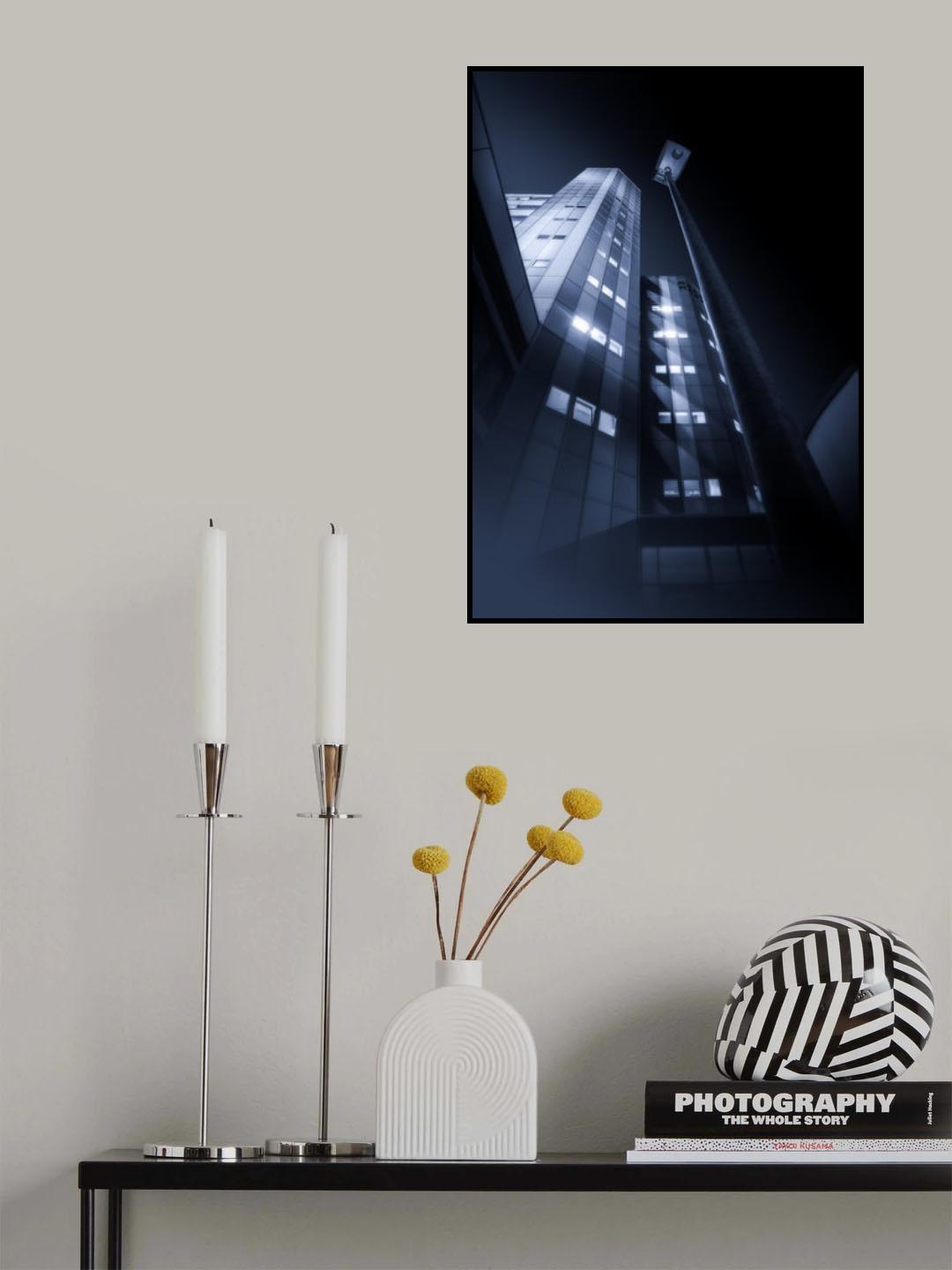 ... high school towers Poster och Canvastavla