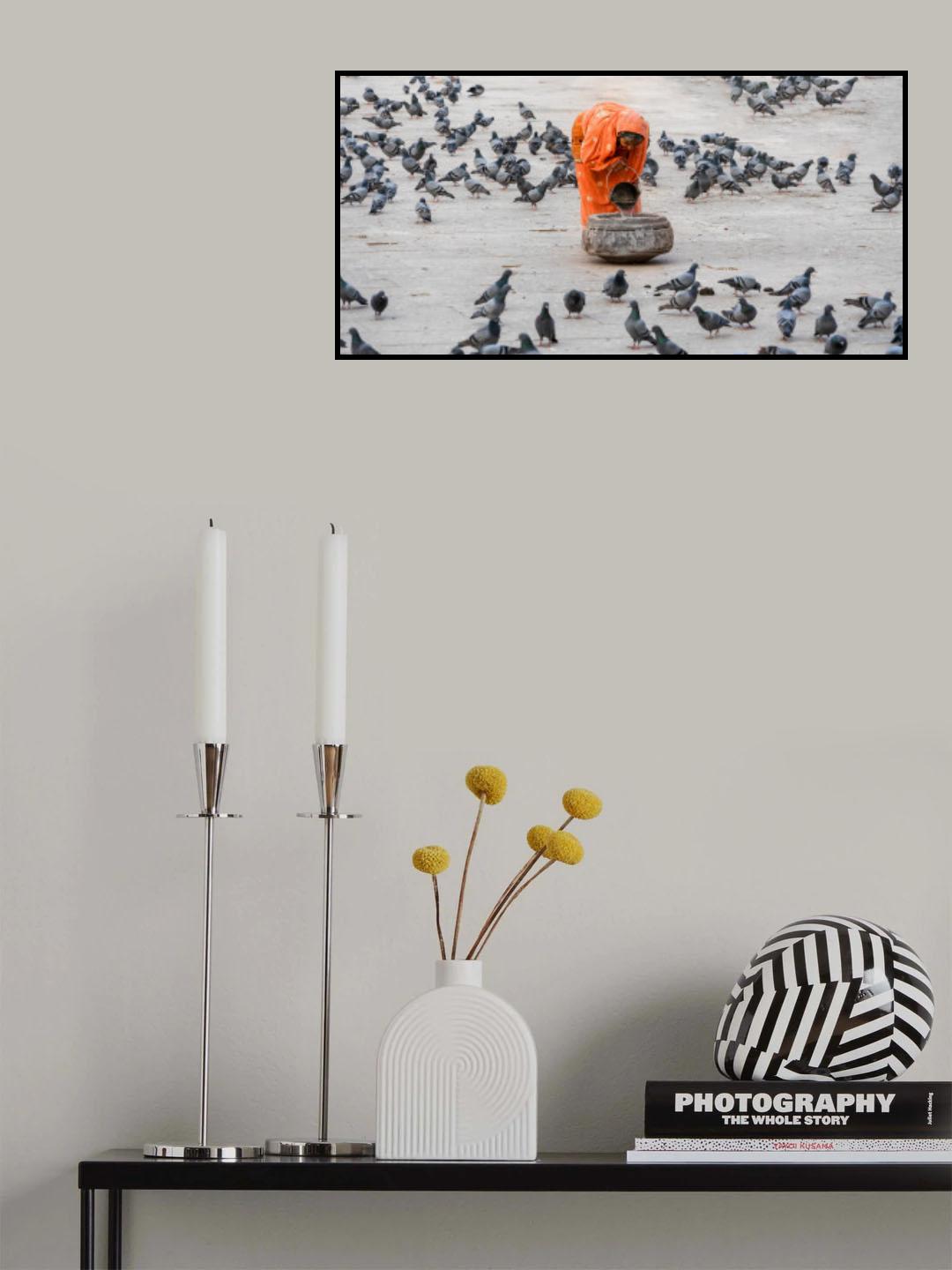 Water for the cows Poster och Canvastavla