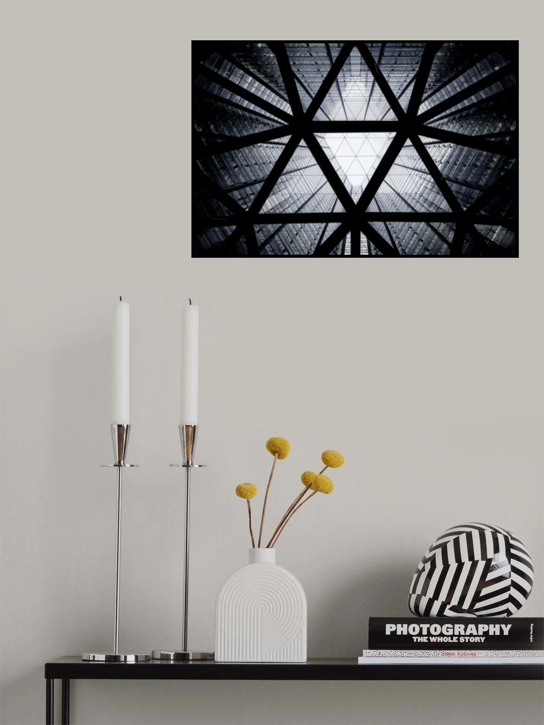 The sky in the kaleidoscope Poster och Canvastavla