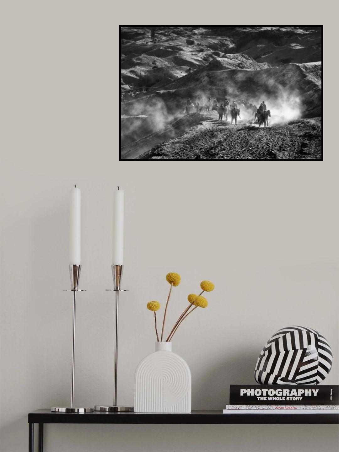 Dusty Road Poster och Canvastavla