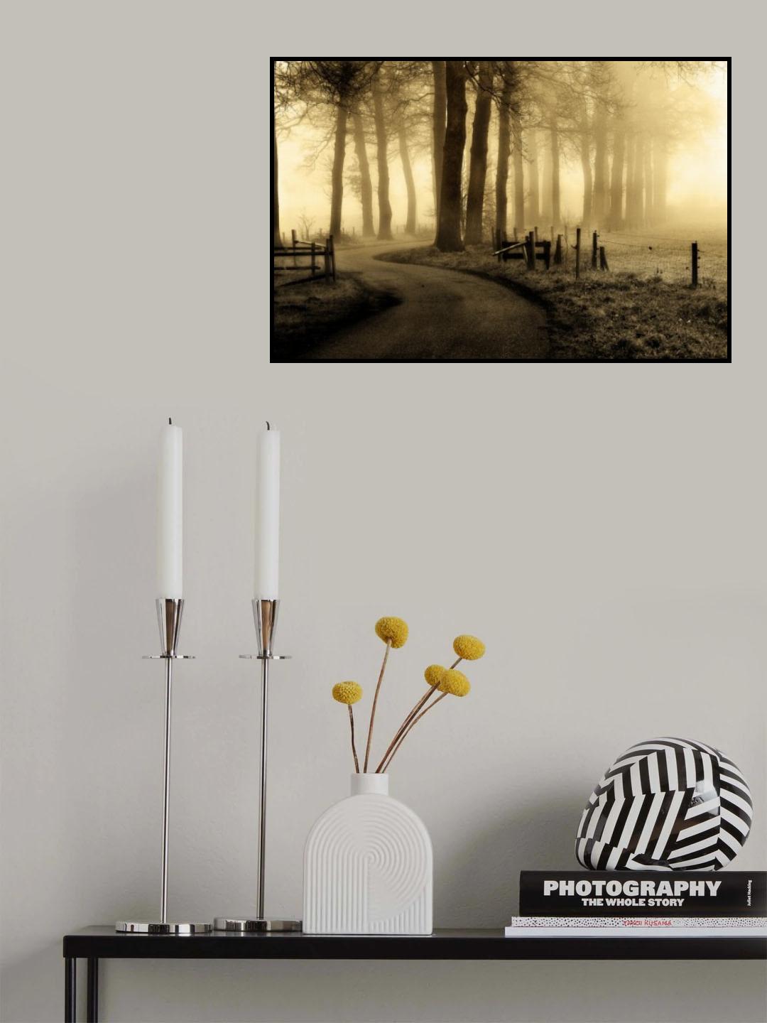 road to nowhere... Poster och Canvastavla