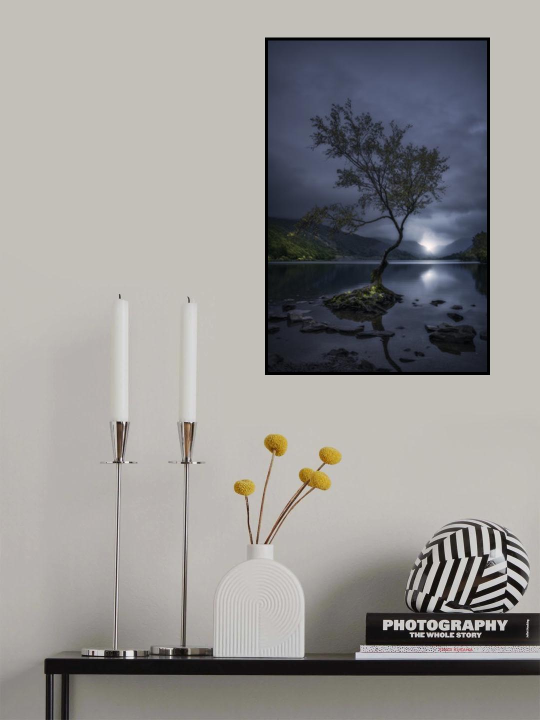 Lake of Light Poster och Canvastavla