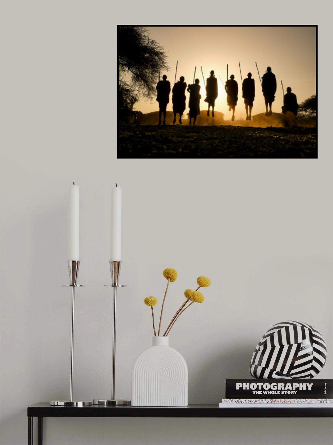 Massai Poster och Canvastavla
