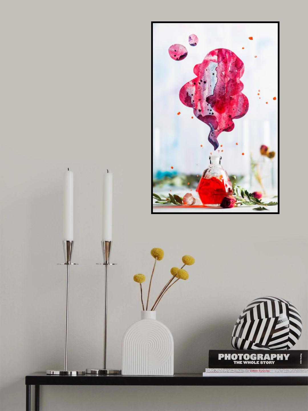 Summer Perfume (Red) Poster och Canvastavla