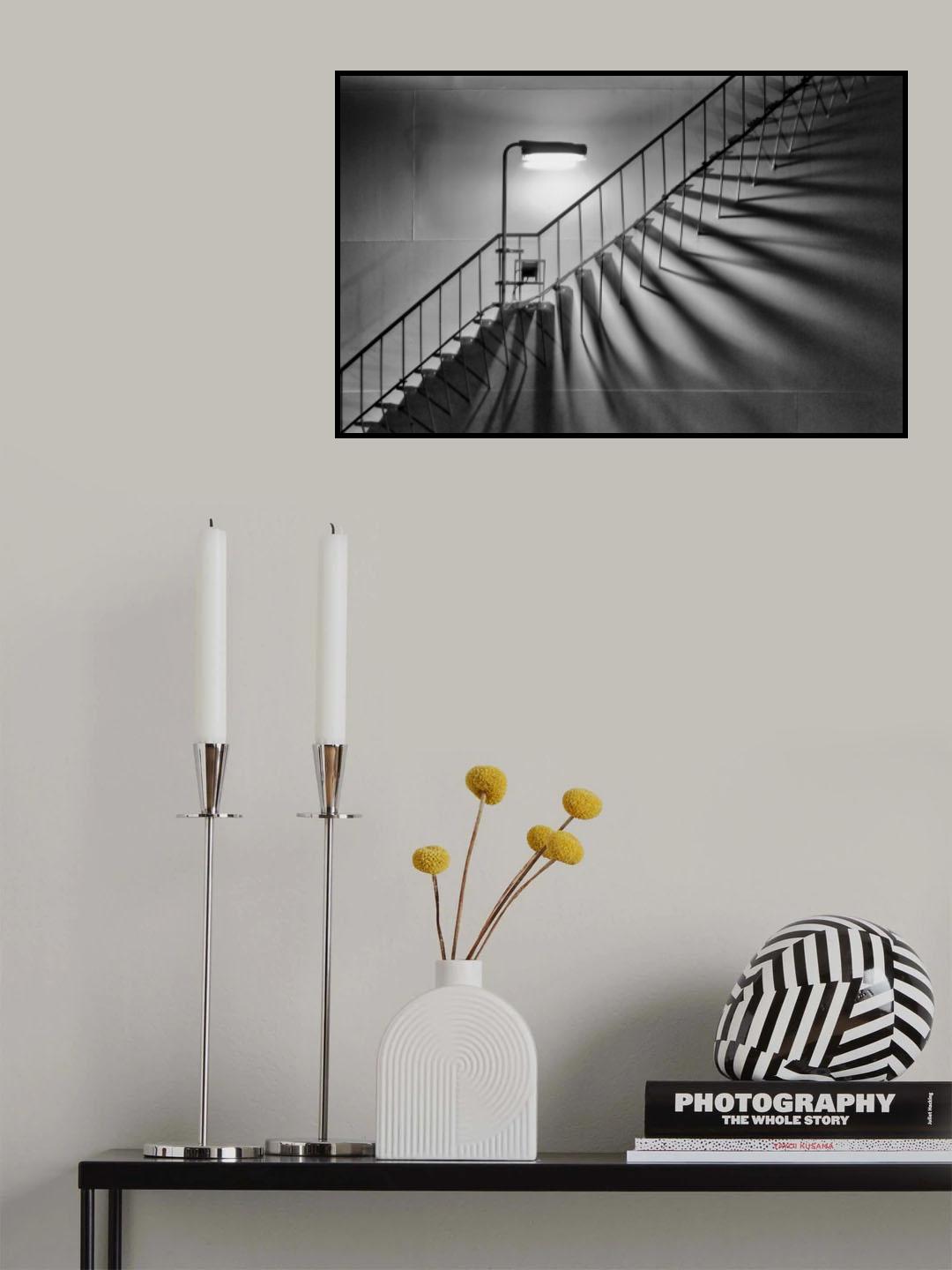 Stair Poster och Canvastavla