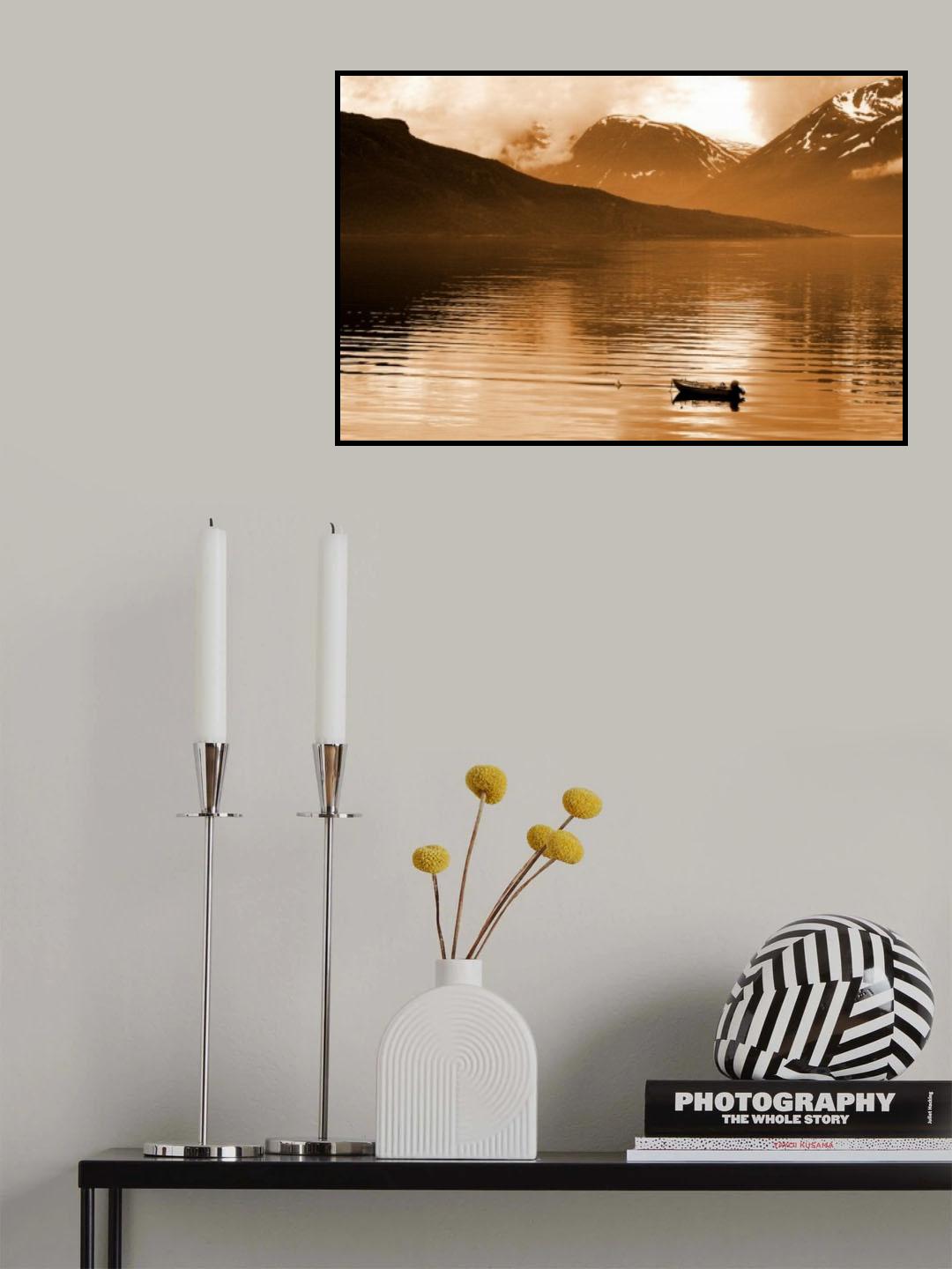 Mountain view Poster och Canvastavla