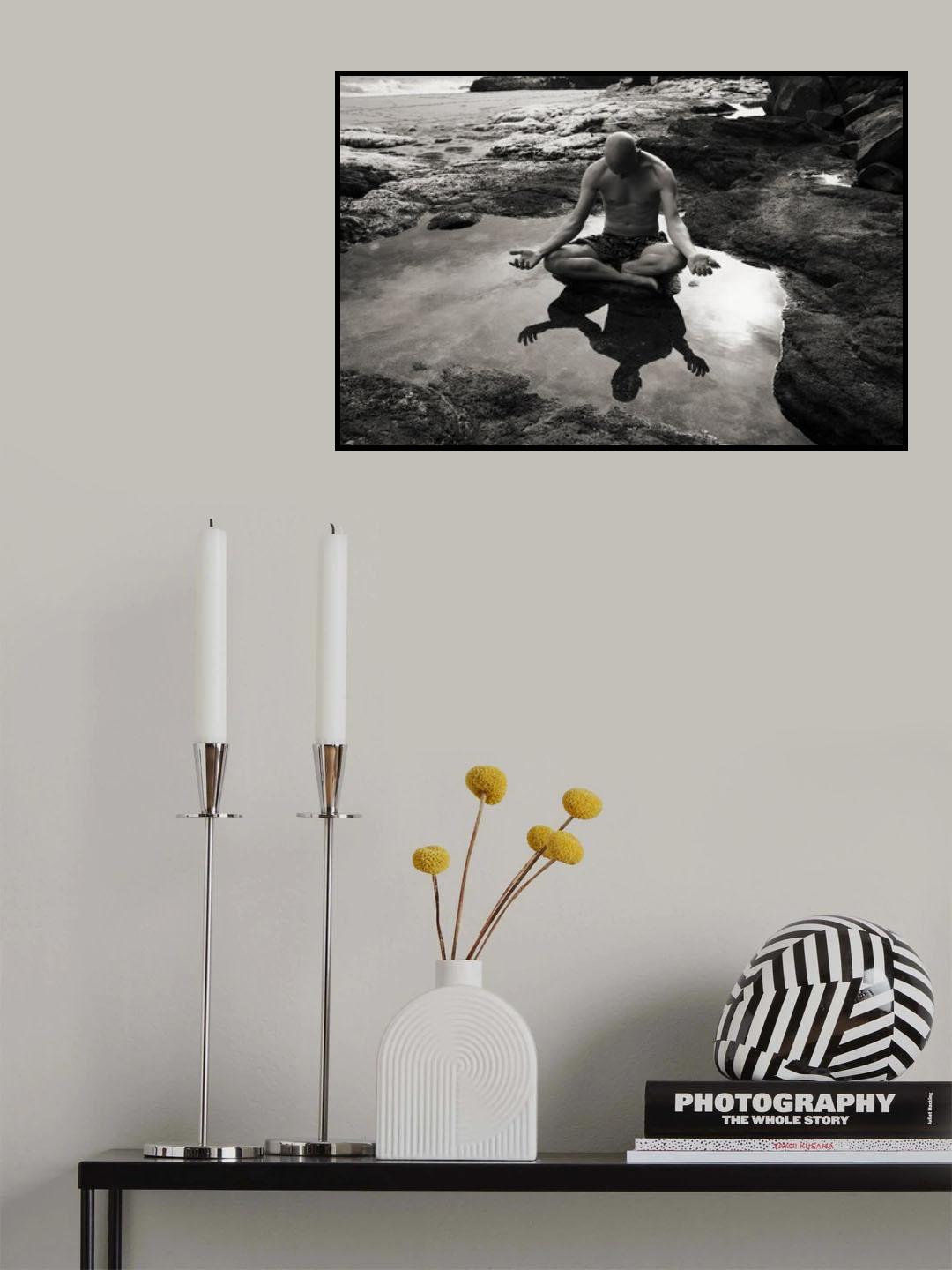 Meditate Poster och Canvastavla