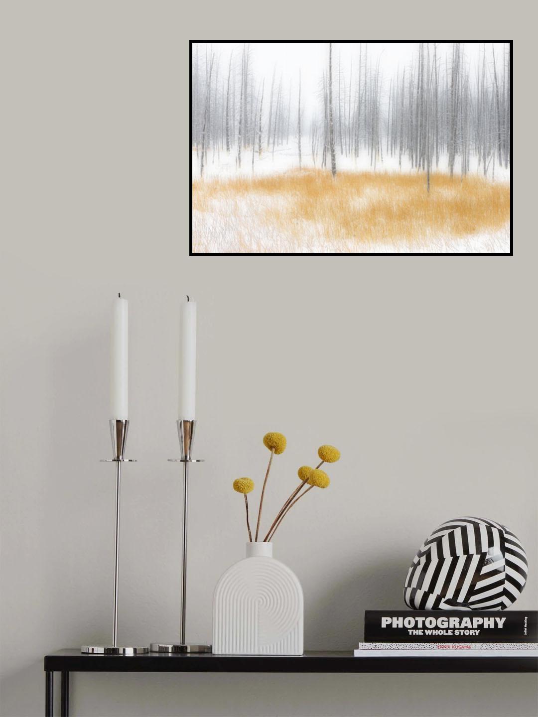 Winter Serenity Poster och Canvastavla