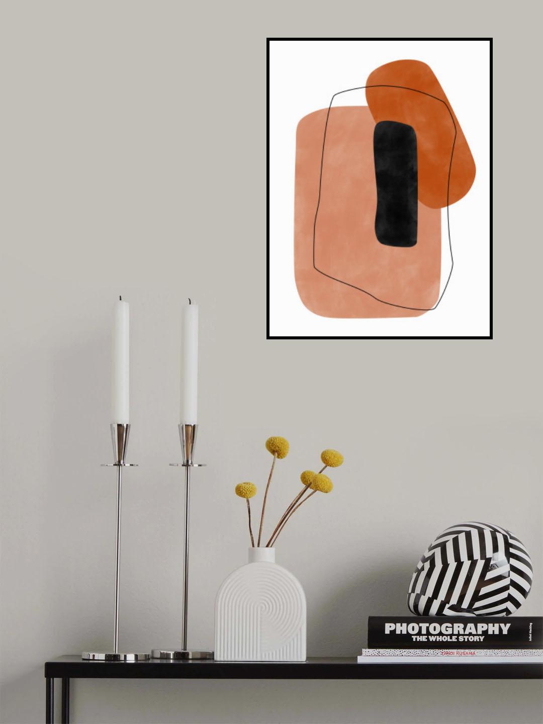 3x4 Aspectratioterracotta43 Poster och Canvastavla