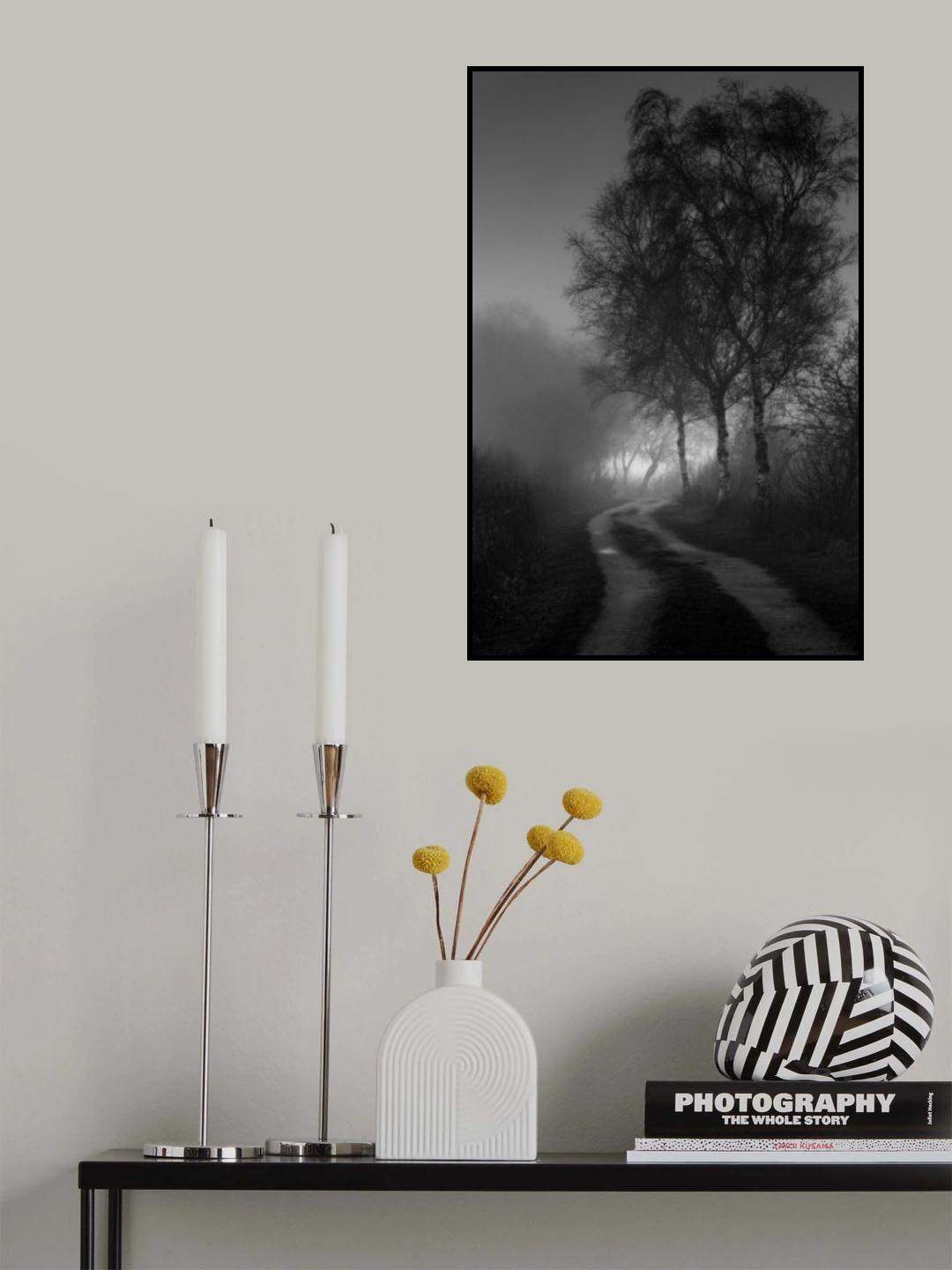 Fog Poster och Canvastavla