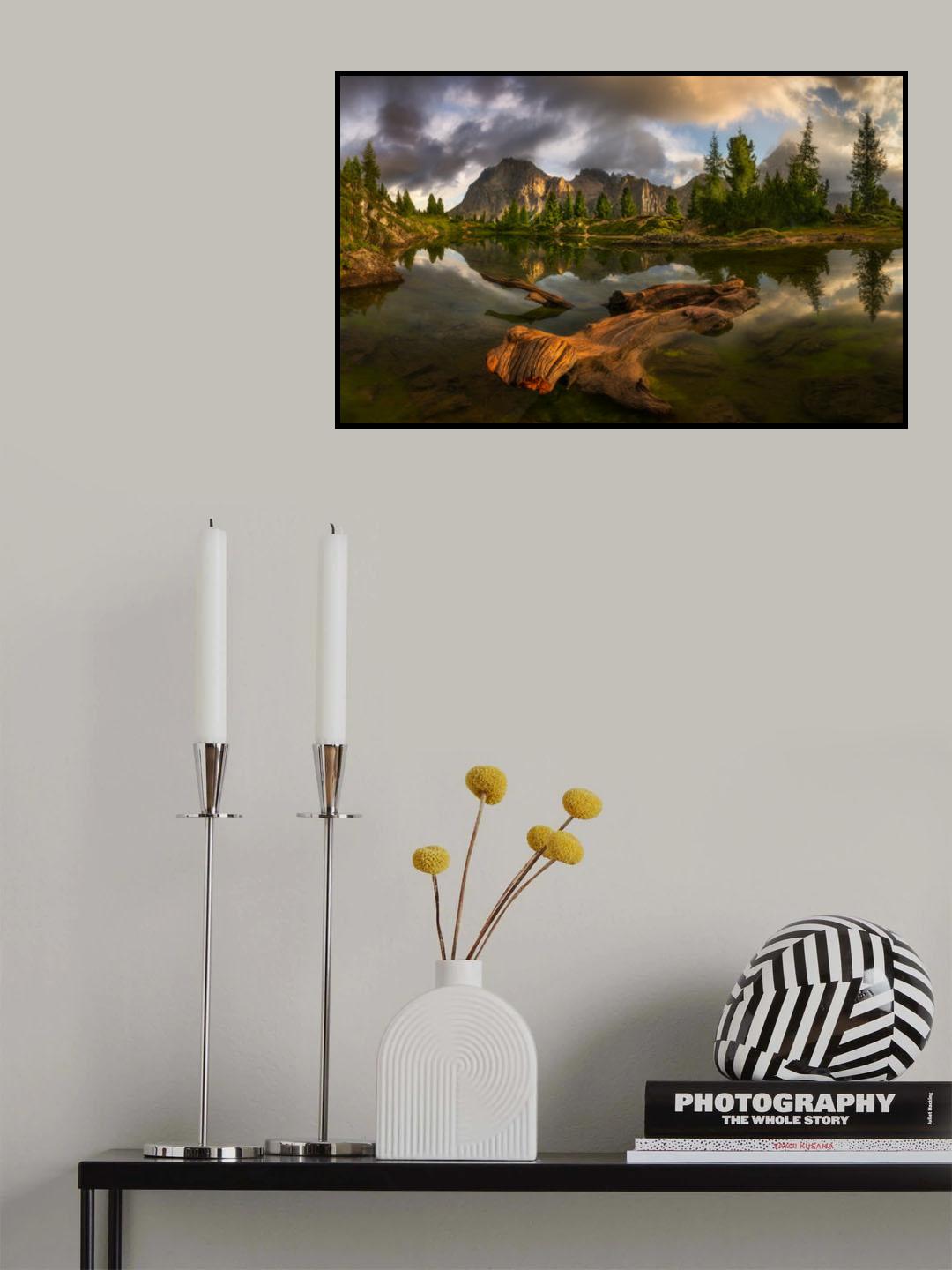 Lago Limides Poster och Canvastavla