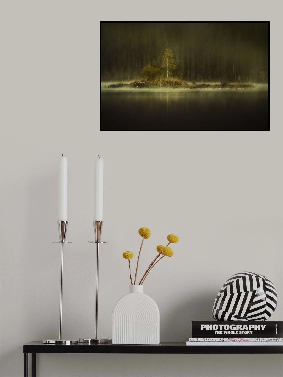 little autumn island Poster och Canvastavla