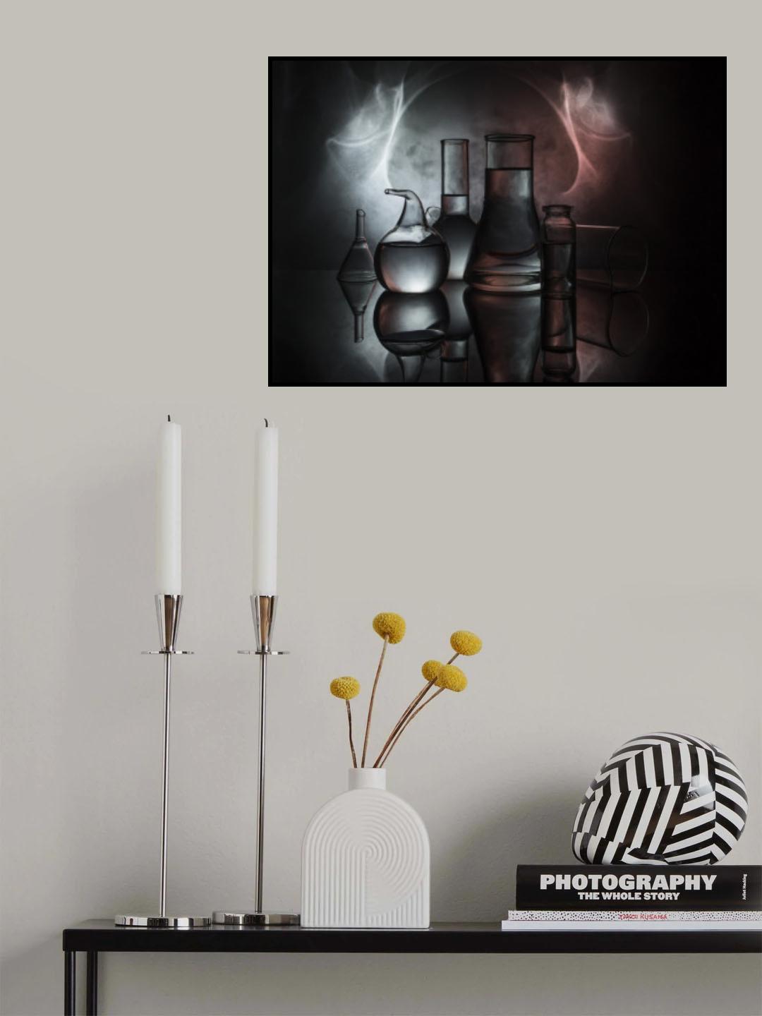 From the series "Experiments with glass" Poster och Canvastavla