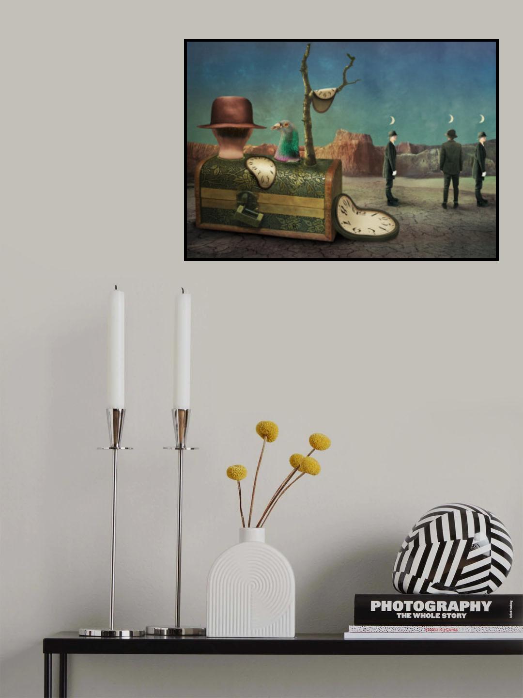 Permanent Mysterious Space Poster och Canvastavla