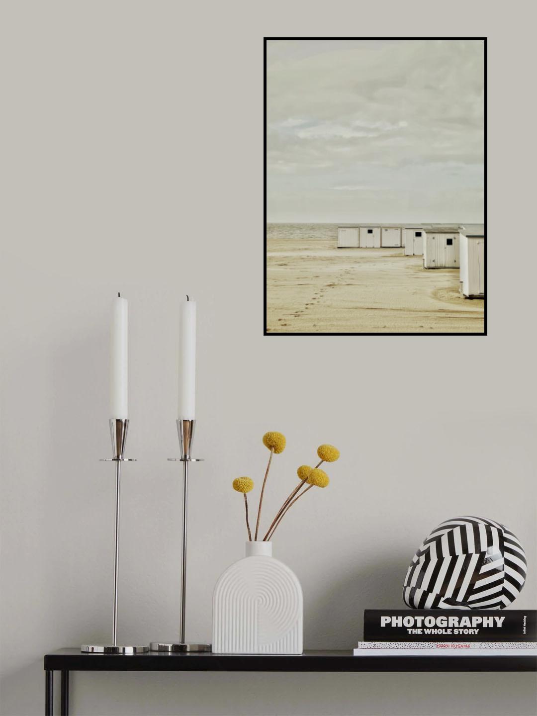 Northsea Colours | Knokke Beach Poster och Canvastavla