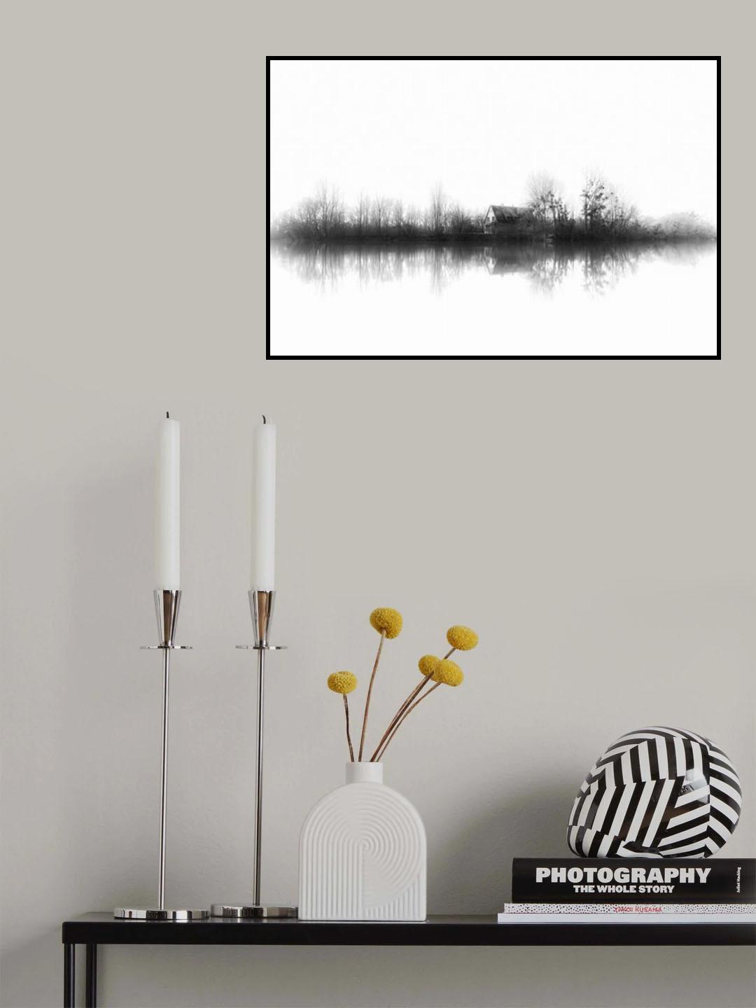 Silence Poster och Canvastavla