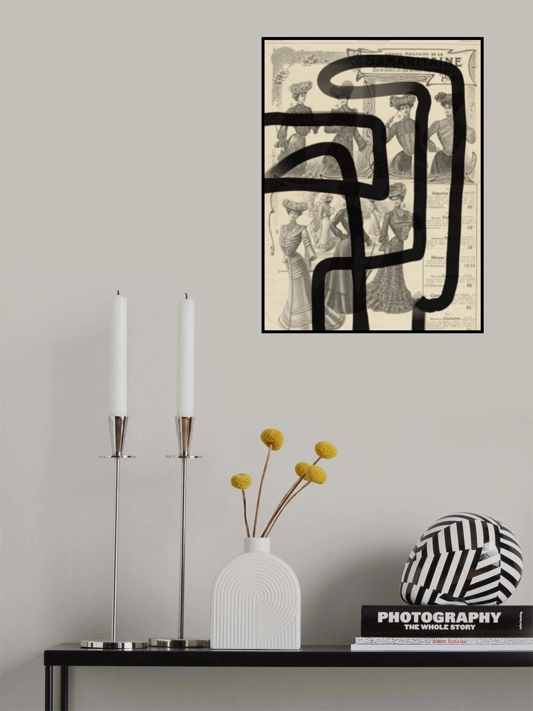 Abstract paper I Poster och Canvastavla