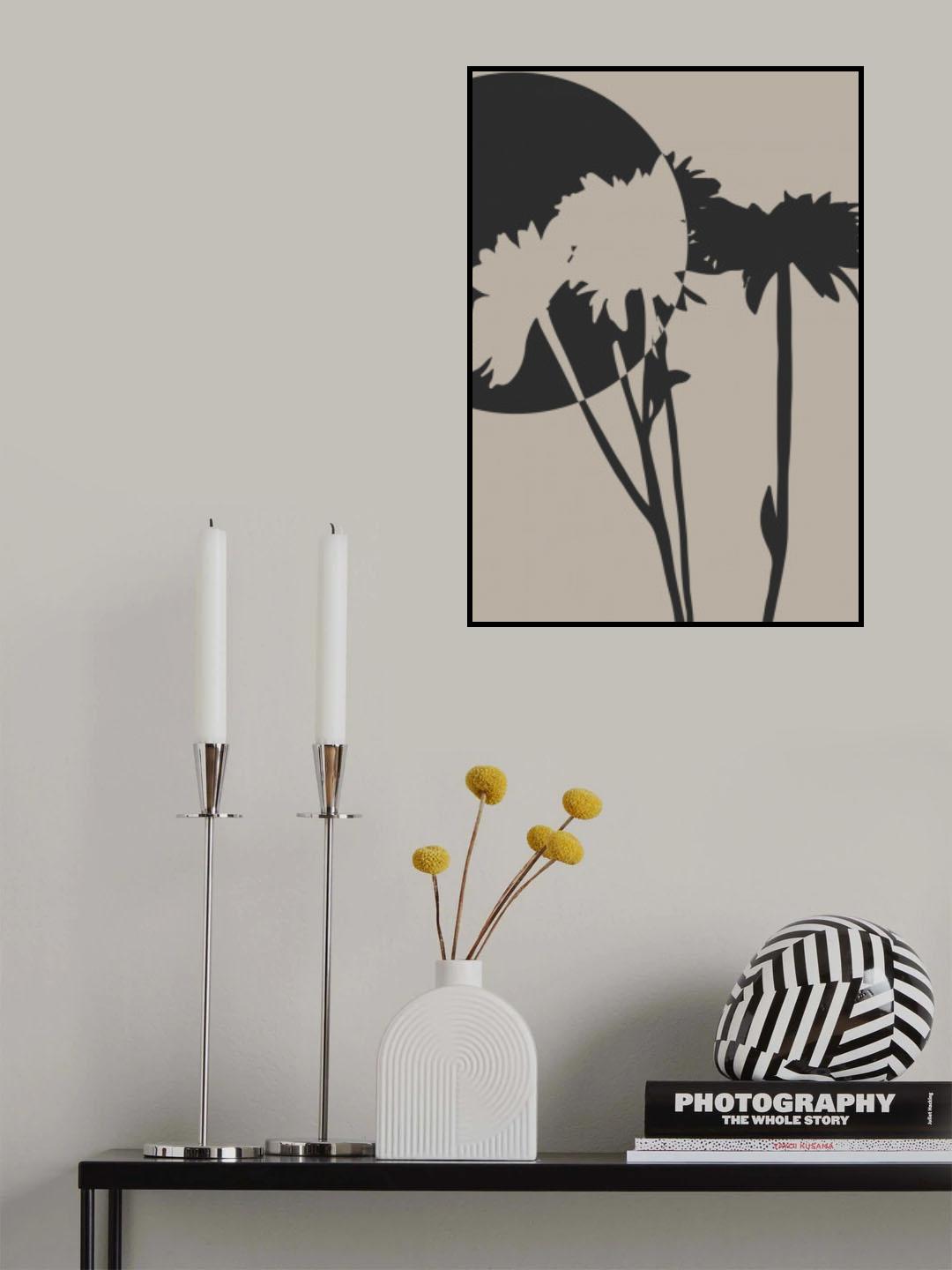 Abstract Flower 01 Poster och Canvastavla