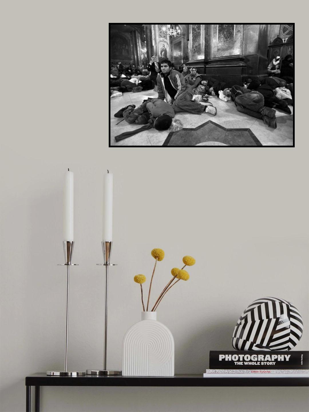 Pilgrims Poster och Canvastavla