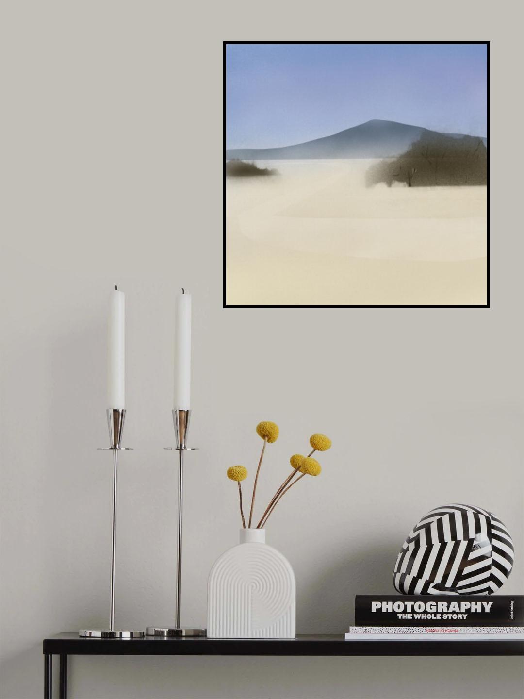 Clear scenery Poster och Canvastavla