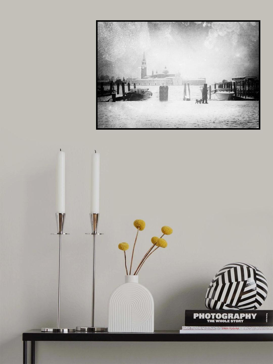Snow Poster och Canvastavla