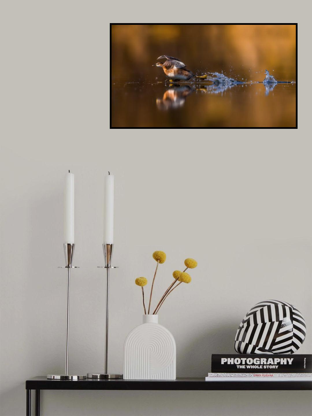 In Hurry Poster och Canvastavla