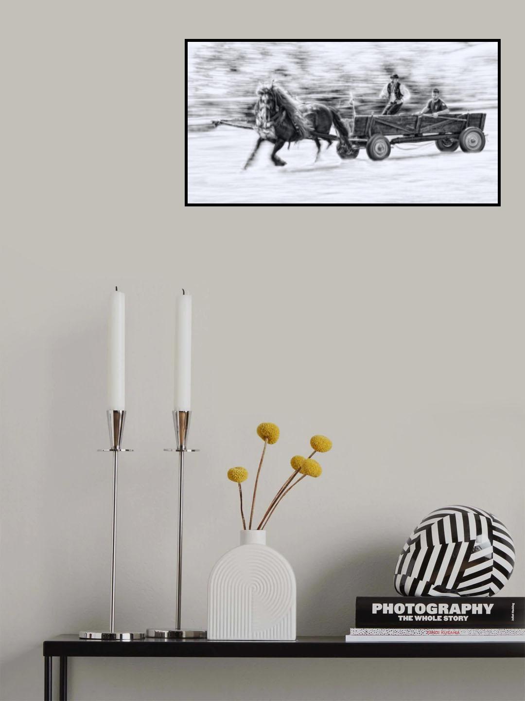Speed Poster och Canvastavla
