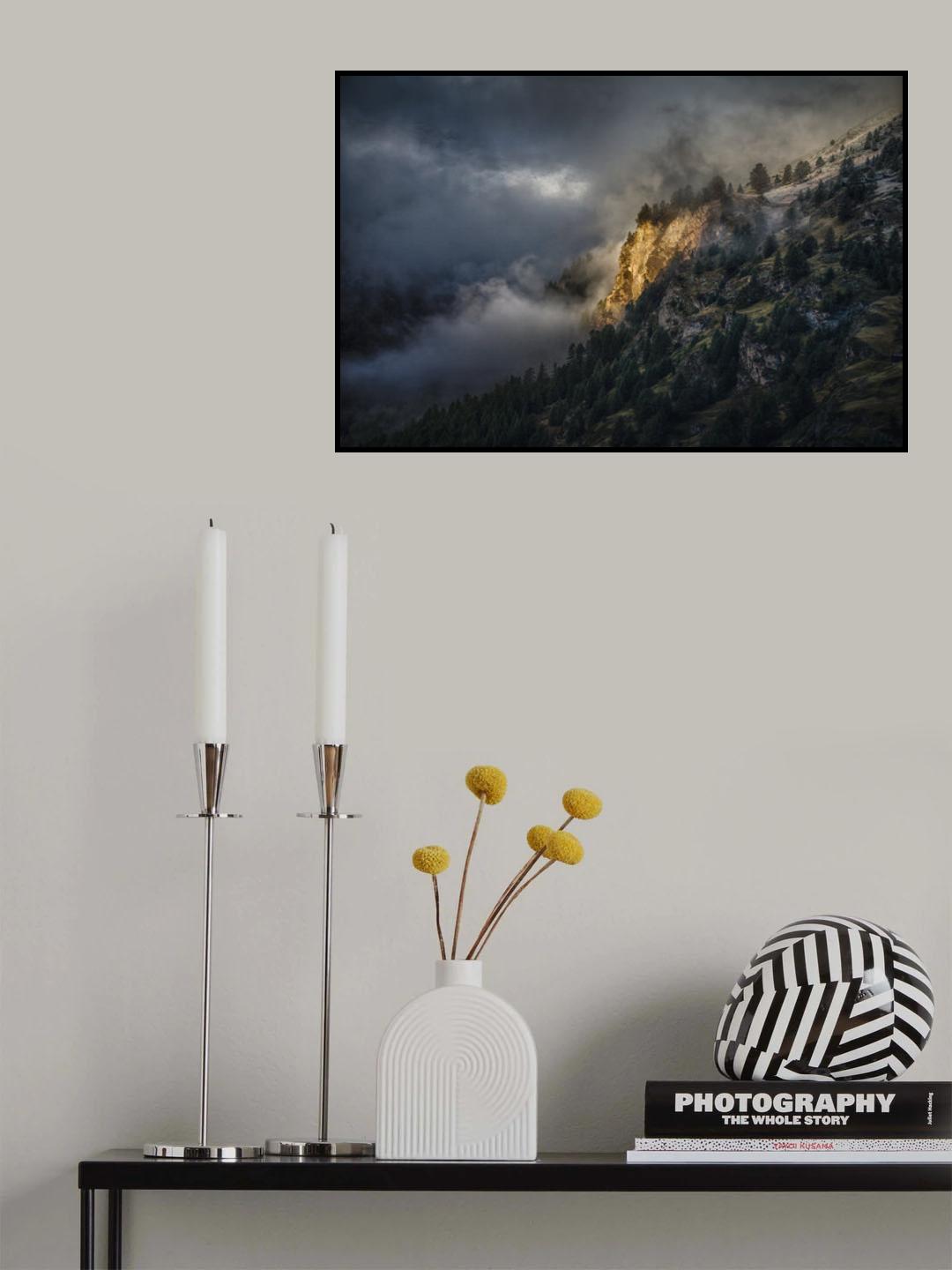 As the light found its way Poster och Canvastavla