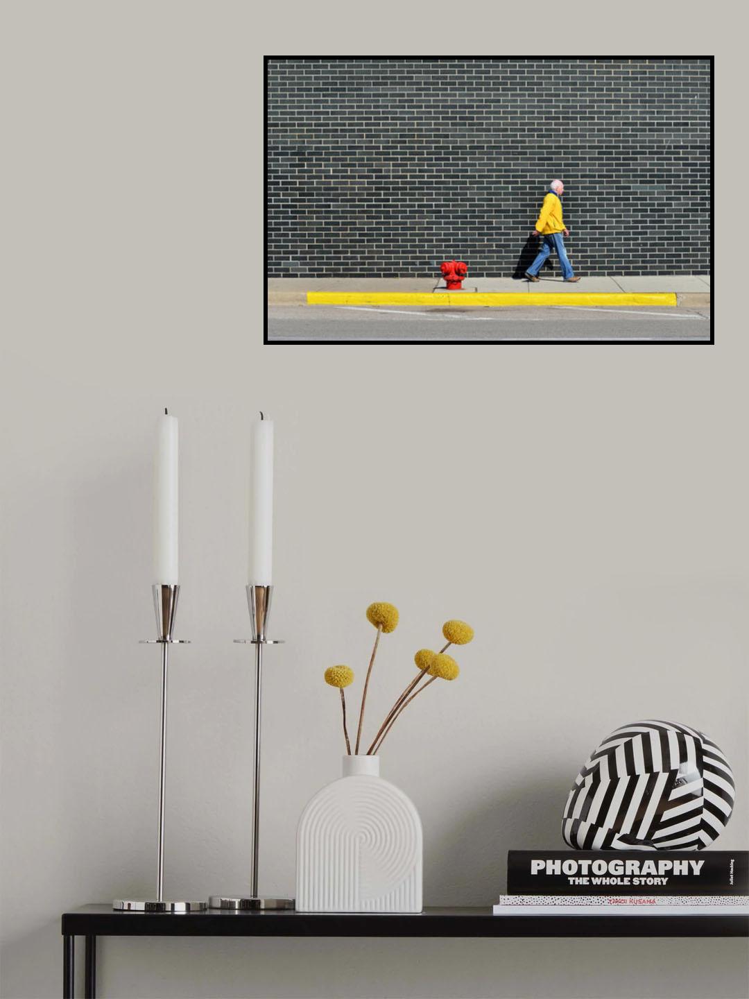 Keep walking Poster och Canvastavla