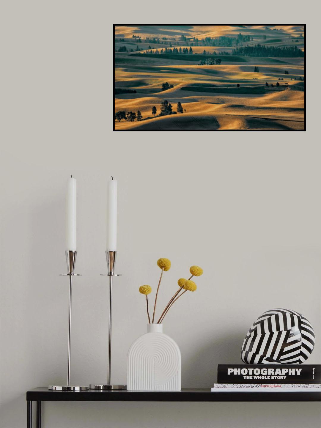 Field Scenery Poster och Canvastavla