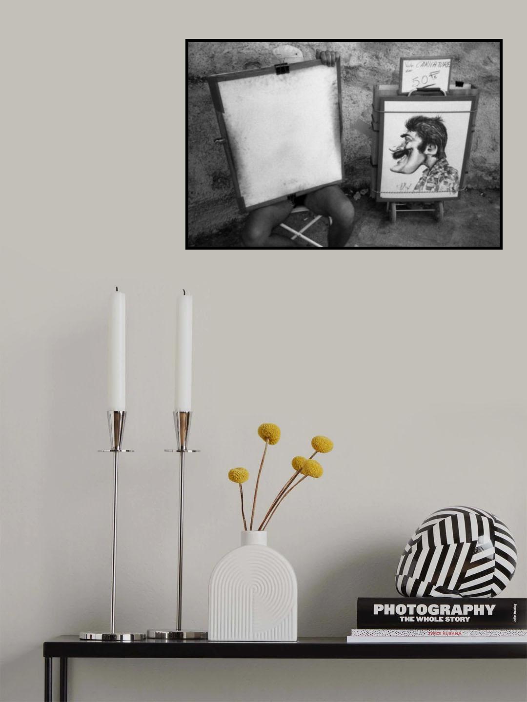 Selfportrait (from the series "Manly") Poster och Canvastavla
