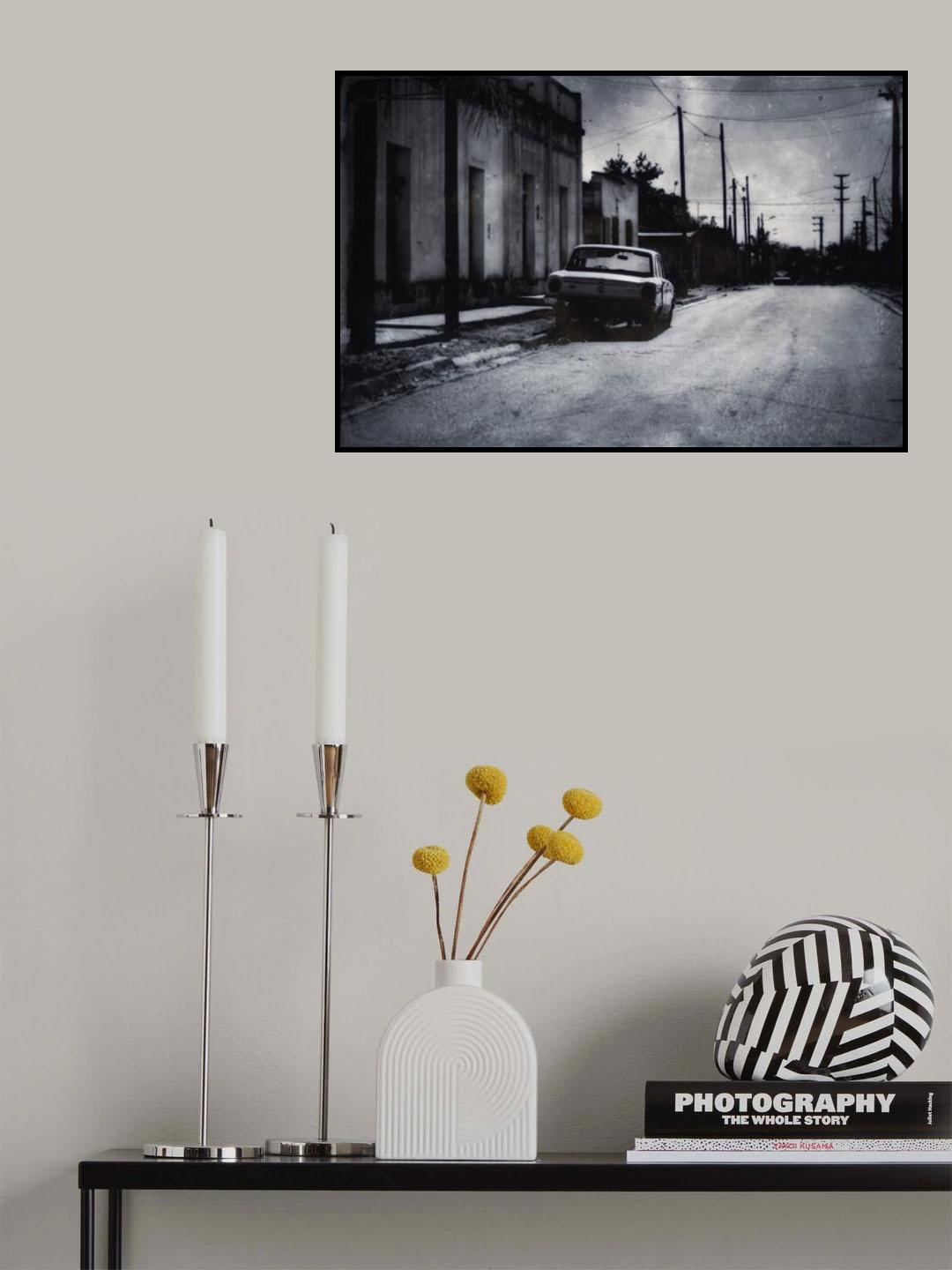 Moon boulevard Poster och Canvastavla