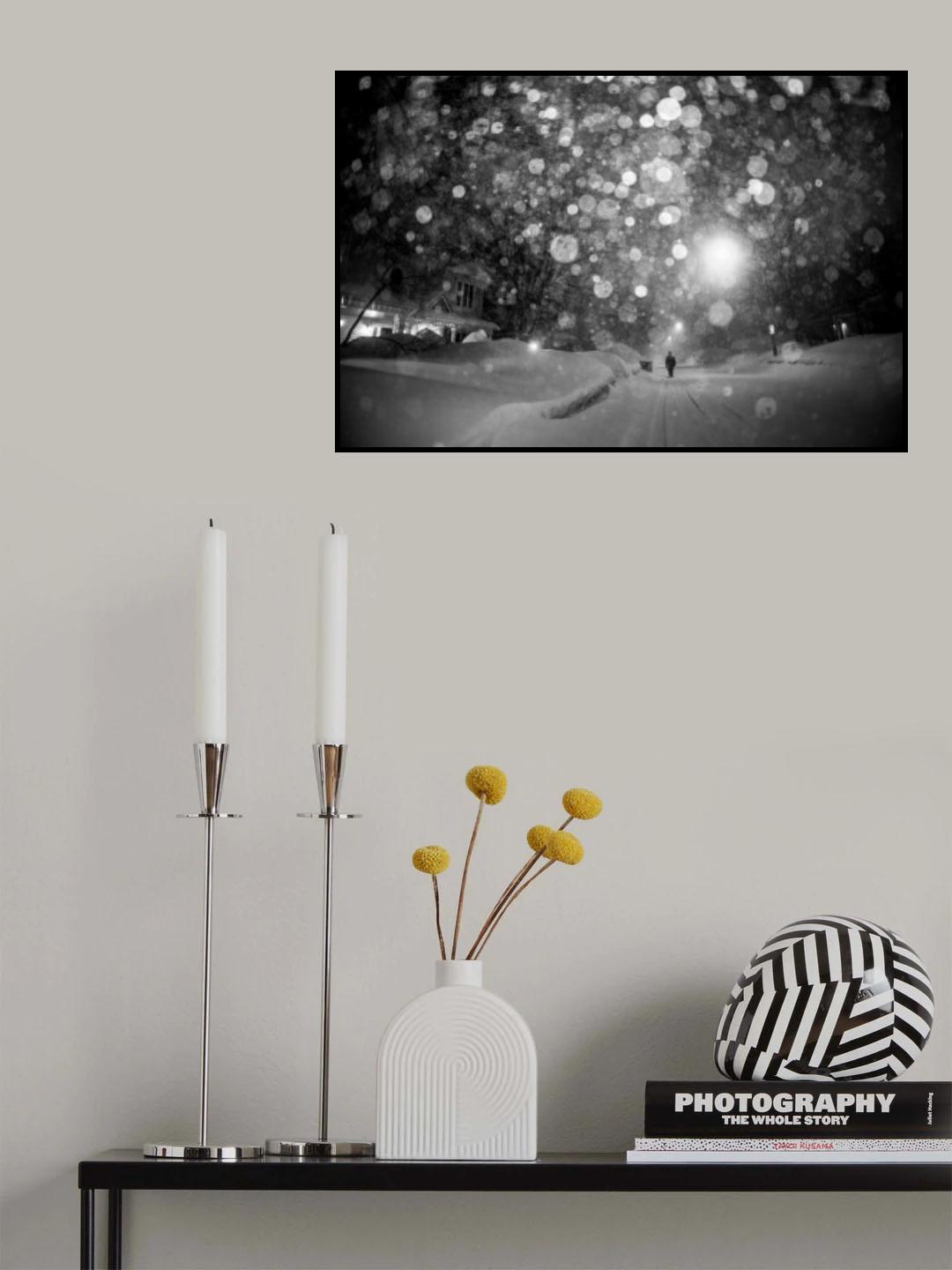 Lonely walk Poster och Canvastavla