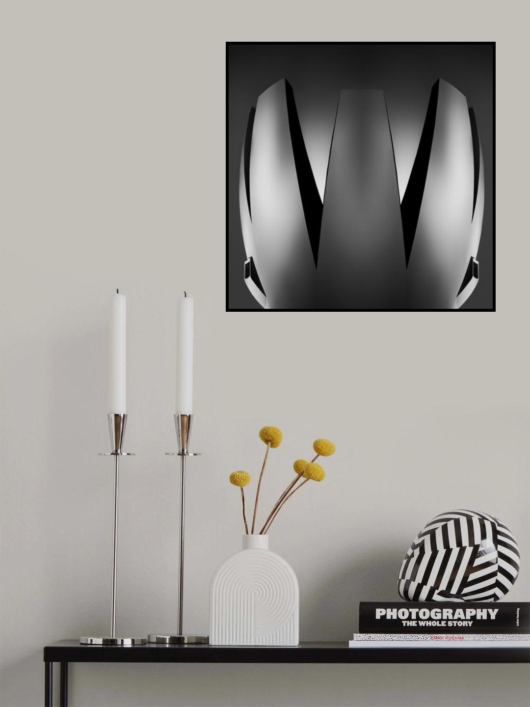The Futuristic flower Poster och Canvastavla