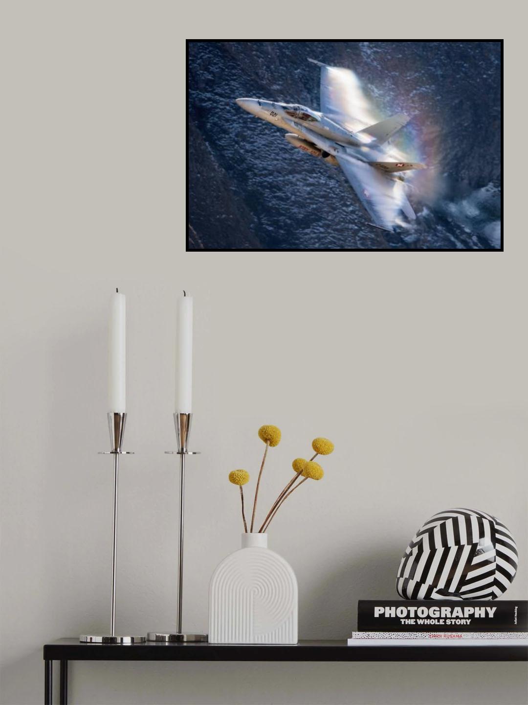 Rainbow Hornet Poster och Canvastavla