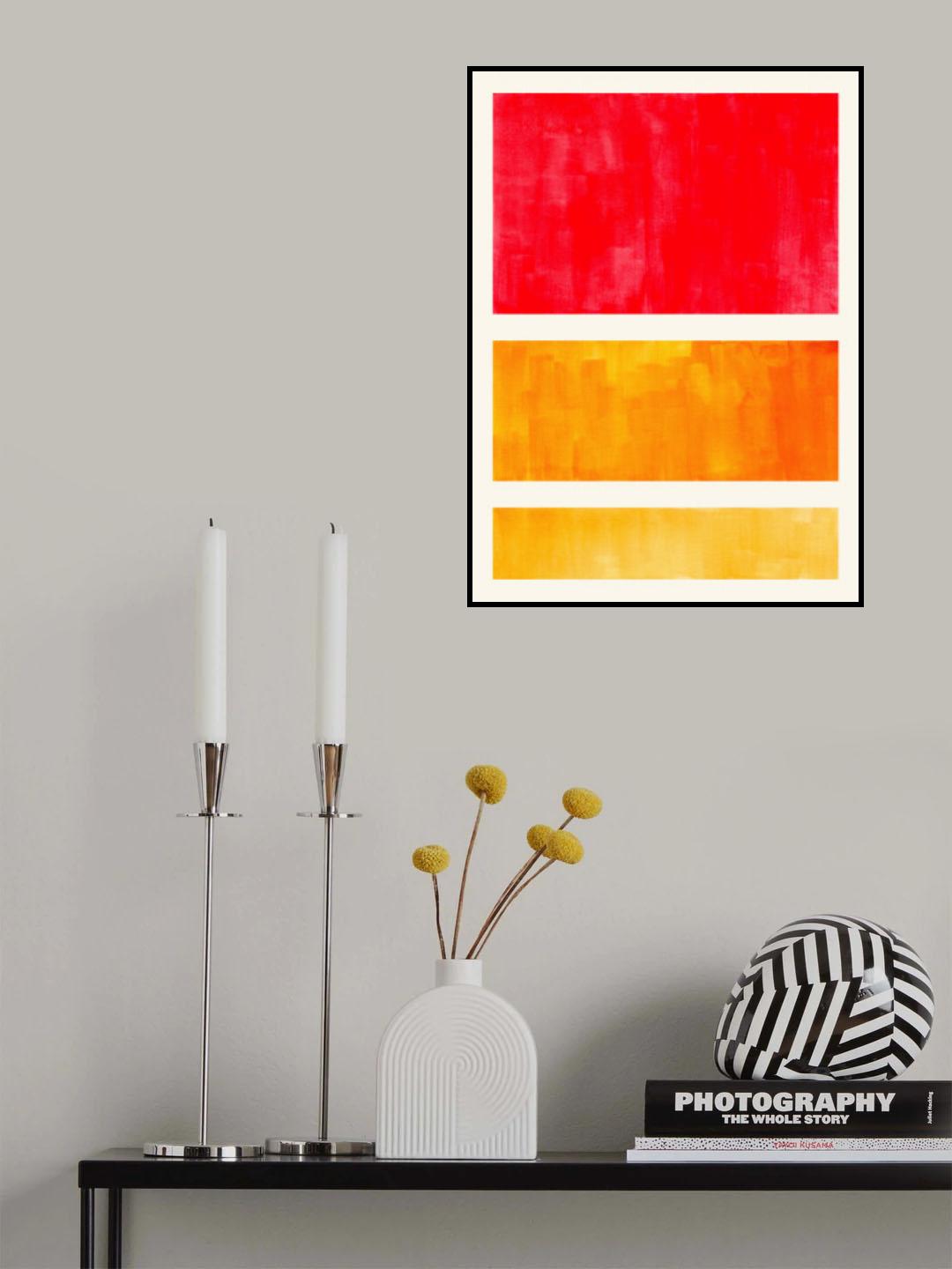 Colourfield 19 Poster och Canvastavla