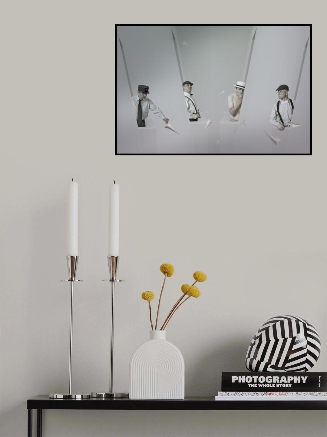 The grazy neigborhood - Males Poster och Canvastavla