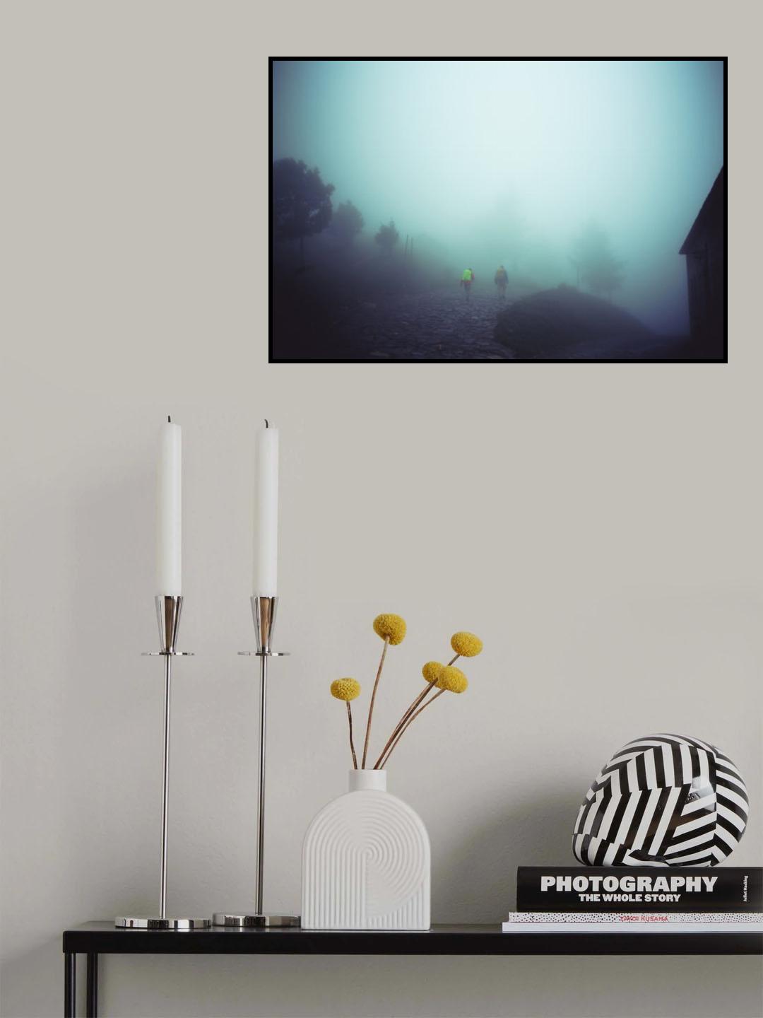 Cebreiro misty Poster och Canvastavla