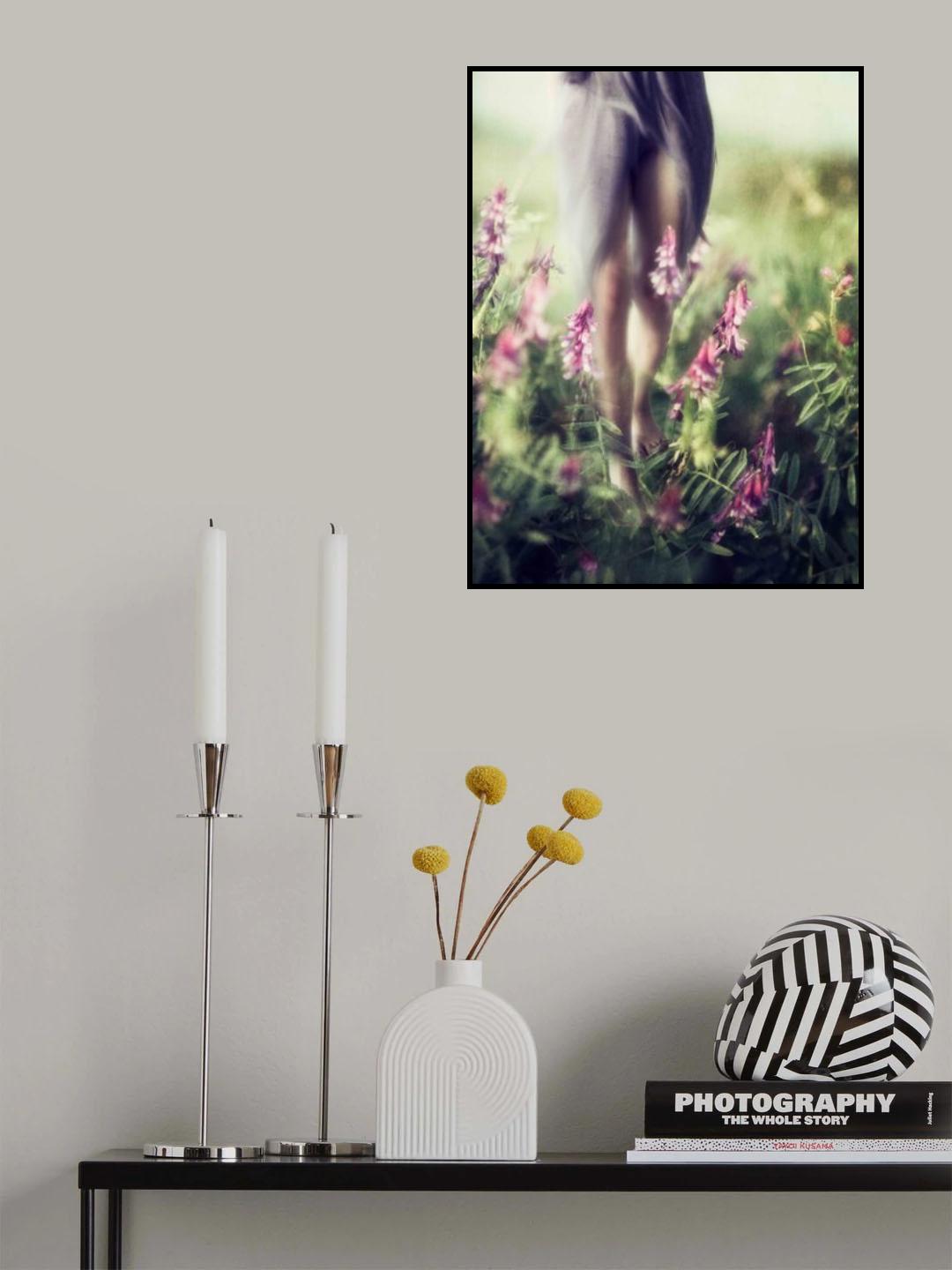 I'd rather be a forrest than a street... Poster och Canvastavla